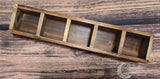 Wood Slotted Box