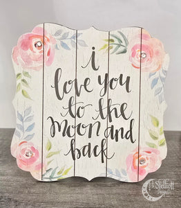 Moon & Back Sign