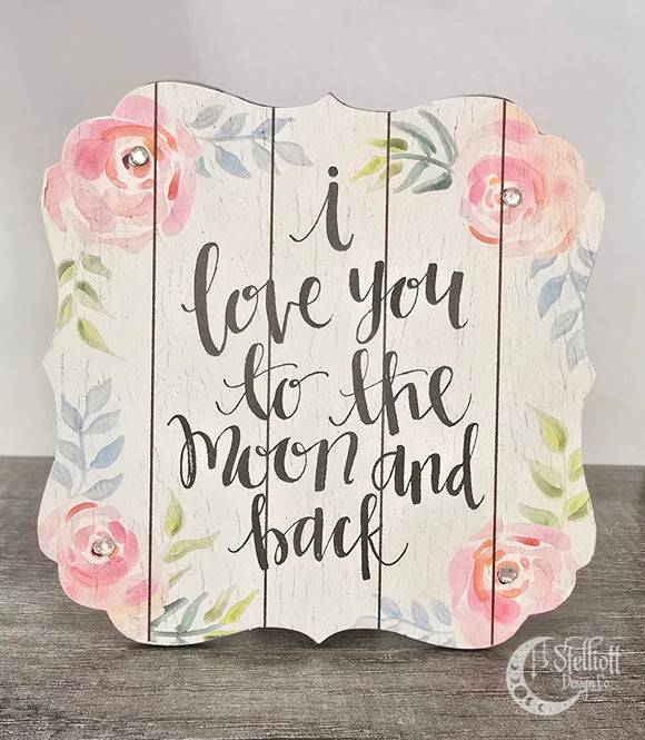 Moon & Back Sign