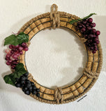 Wine Cork Wreath