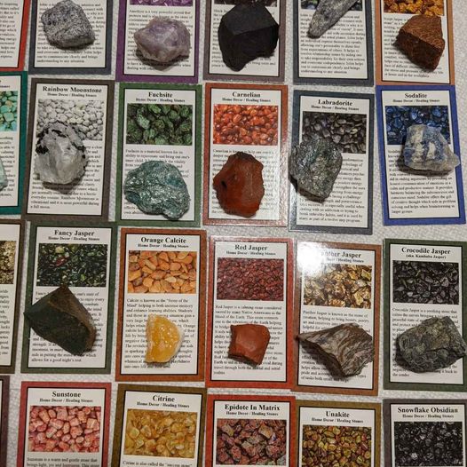 Raw Stones with Identification Card – Stelliott Design Company