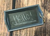 Small Wooden Serving Tray