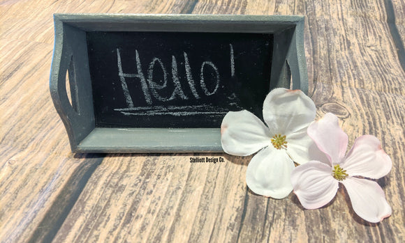 Small Wooden Serving Tray
